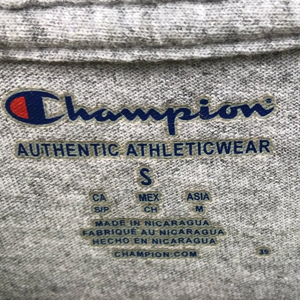 Champion Small Graphic Tee Ole Miss Rebels Physical Therapy Gray T-Shirt - Picture 3 of 6